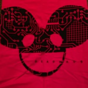 Deadmau5 brand shirt red XXL
